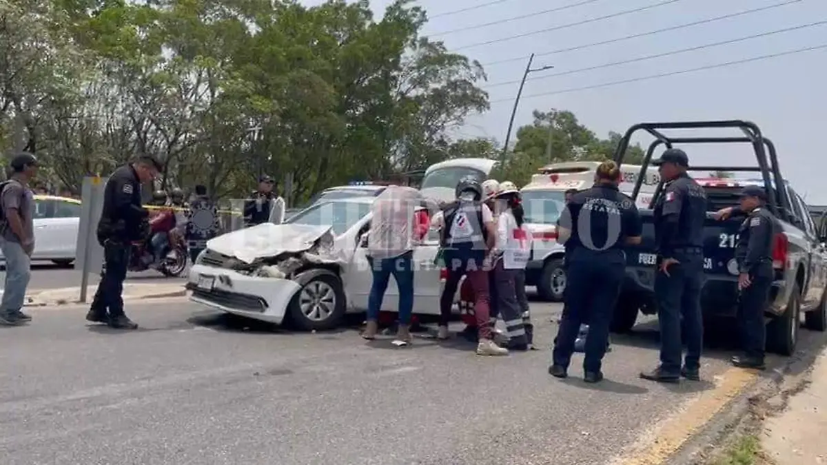 accidente en tuxtla